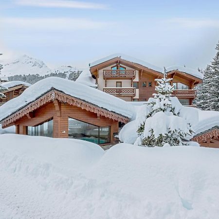 Hotel Les Sherpas Courchevel Exterior foto