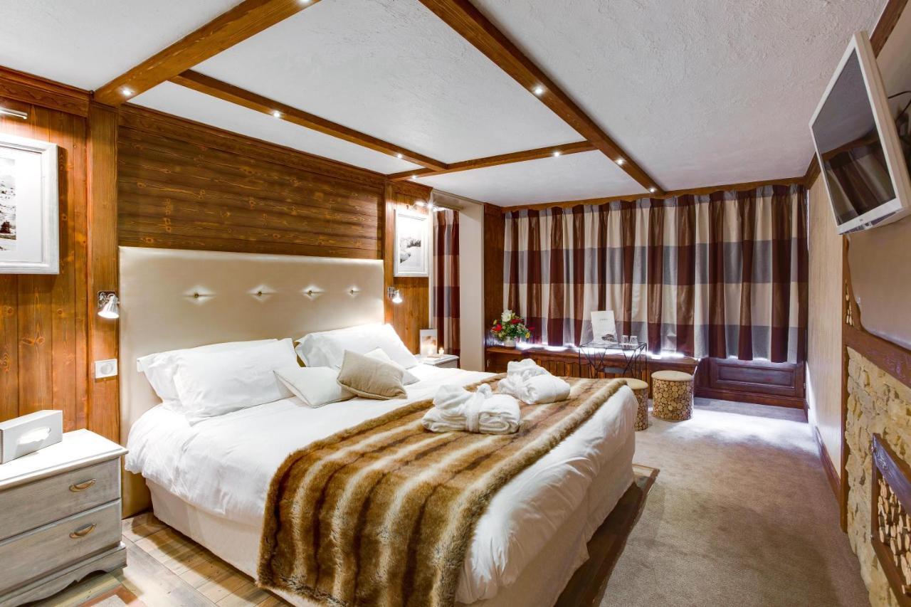 Hotel Les Sherpas Courchevel Exterior foto