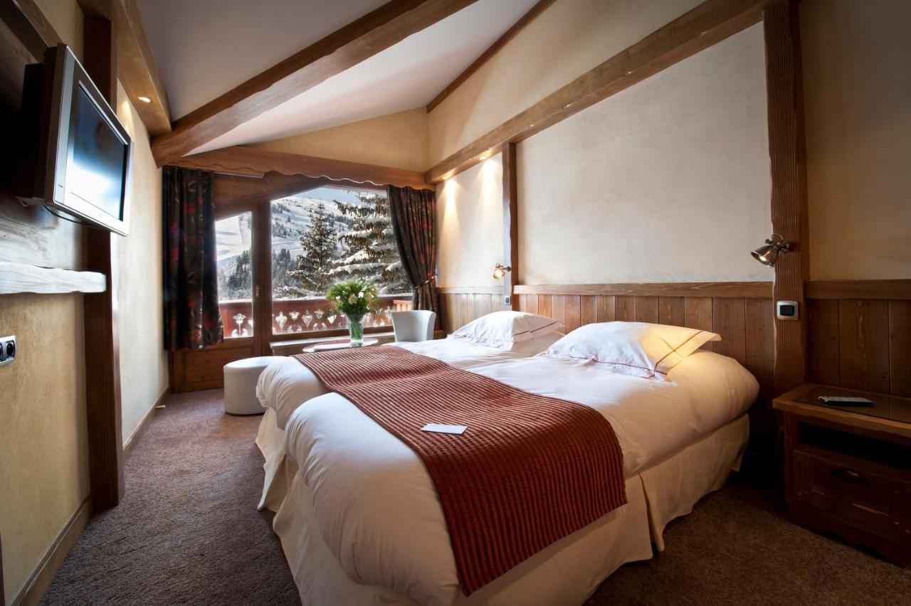 Hotel Les Sherpas Courchevel Exterior foto
