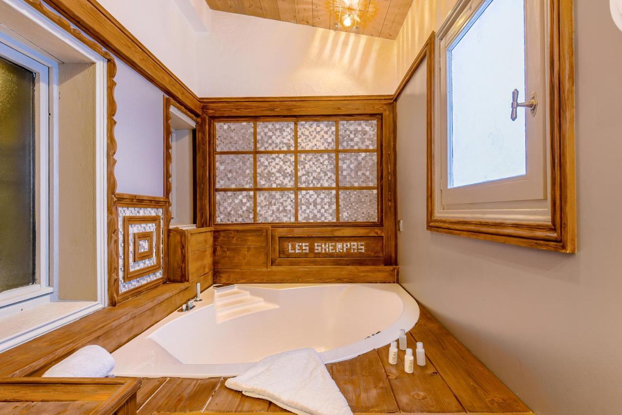 Hotel Les Sherpas Courchevel Exterior foto