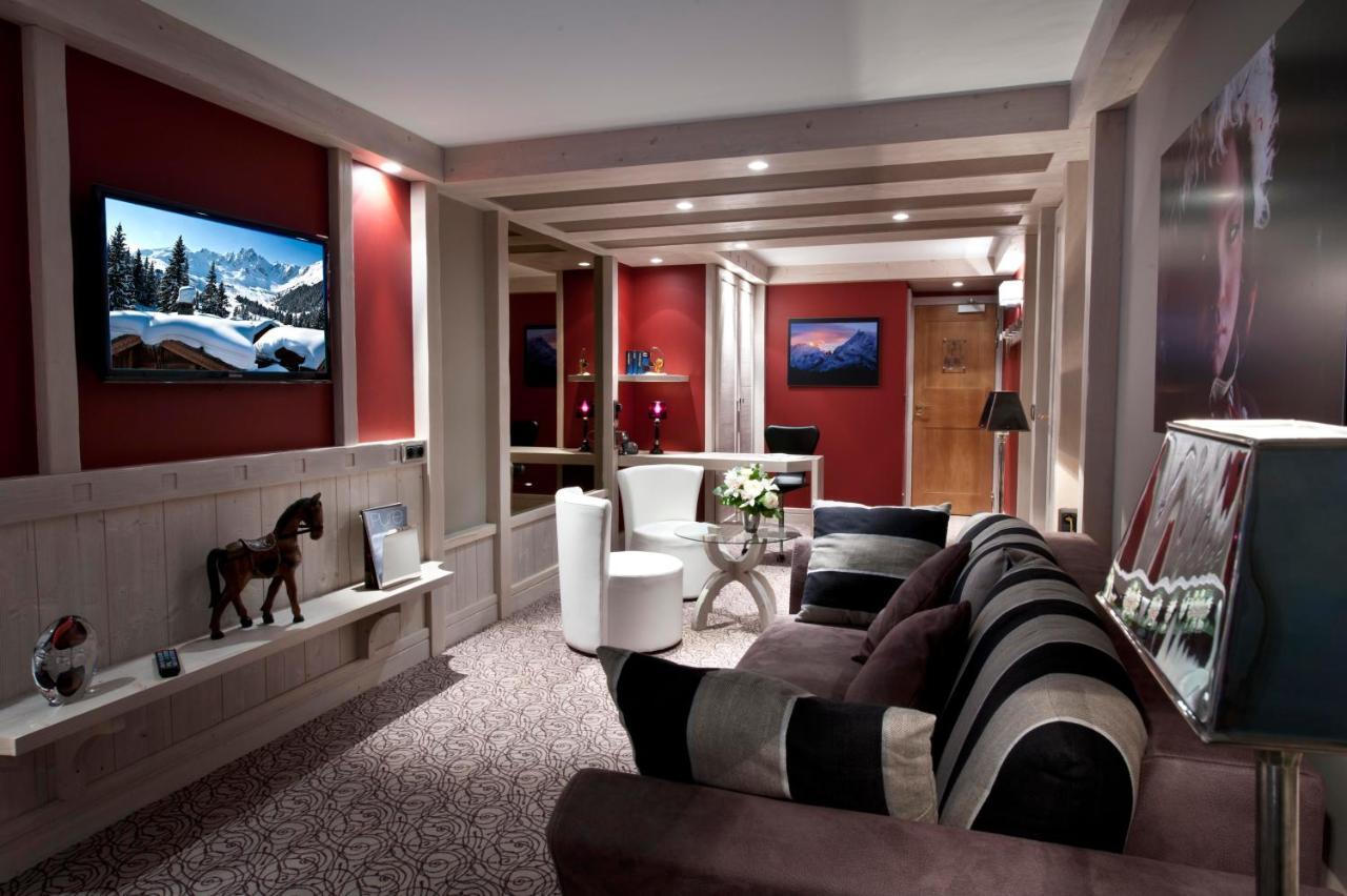 Hotel Les Sherpas Courchevel Exterior foto
