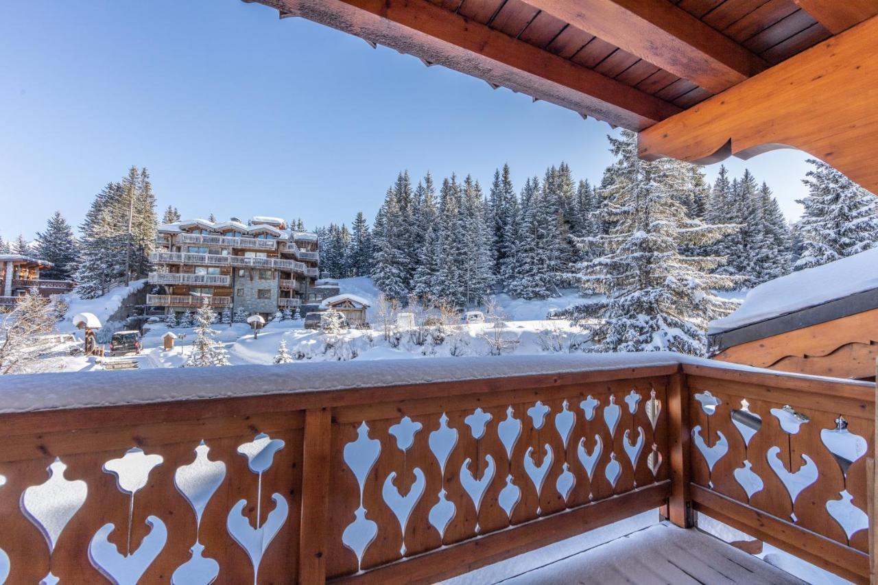 Hotel Les Sherpas Courchevel Exterior foto