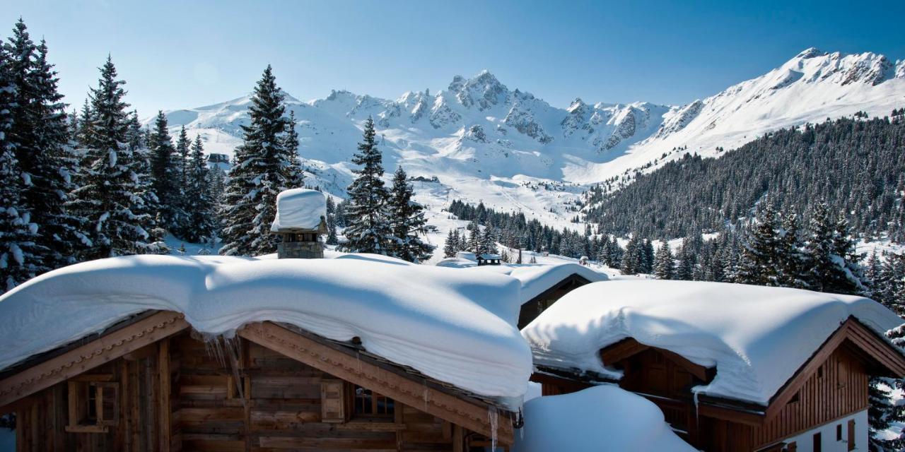Hotel Les Sherpas Courchevel Exterior foto